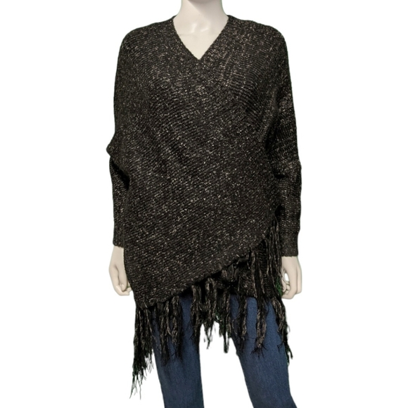 Essue Black Open Cardigan, M/L - Picture 5 of 14
